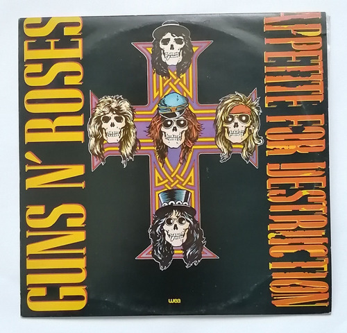 Guns N' Roses - Appetite For Destruction ( L P Uruguay 1989)