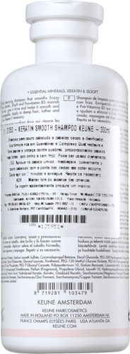 Kit Home Care Keune Keratin Smooth Shampoo Conditioner Mask