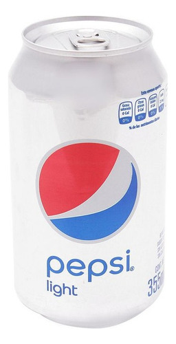 Refresco 24 Pack De Pepsi Ligth Lata 12 Oz 355ml