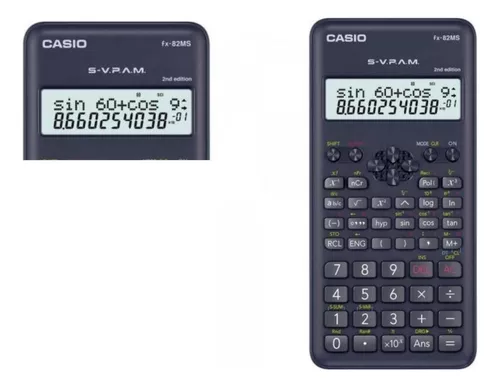 Calculadora Científica Casio Fx-82ms 240 Funções 2º Edição