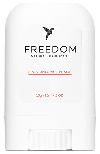 Minibarra Desodorante Freedom Natural Travel, Sin Aluminio