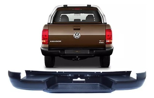 Parachoque Trasero Fierro Negro Volkswagen Amarok 2010/2022