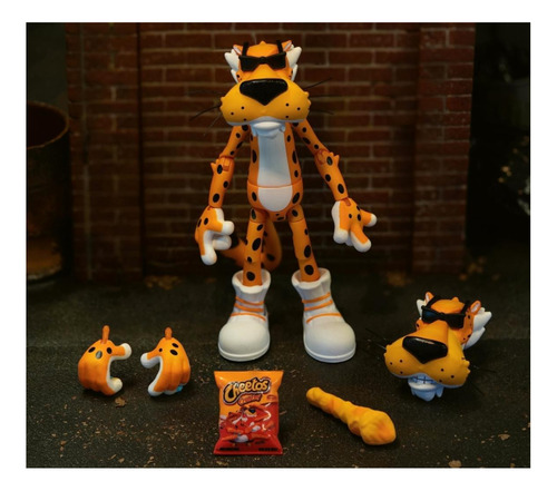 Cheetos Chester Cheetah, Figura De Acción De 15.2 Cm,