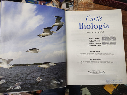 Biología - Helena Curtis - Séptima Edición - Tapa Dura (Usado)
