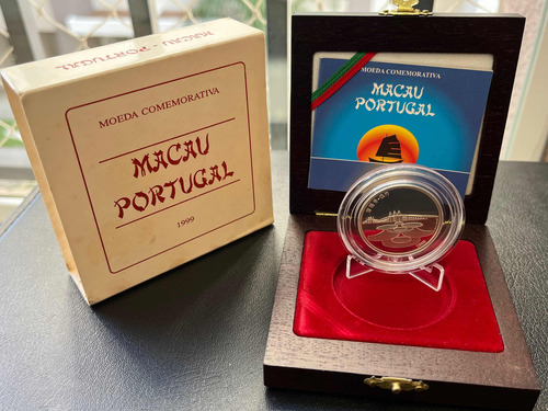 Moeda 500 Escudos 1999 Proof - Macau - Portugal (Usado)