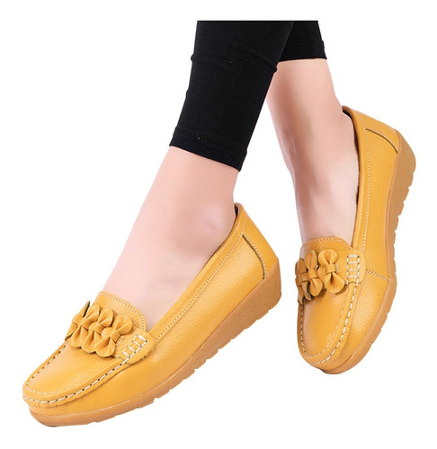 Mocasines De Mujer Casual Comfort Print Flats