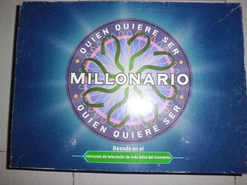 Juego De Mesa  Quiero Ser Millonario