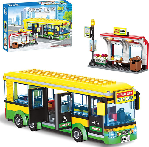 Kit De Construcción De Estación De Autobuses Del Centro De L