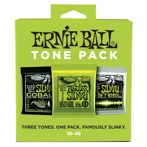 Ernie Ball 010 Tone Pack 3 Encordados Guitarra Eléctrica