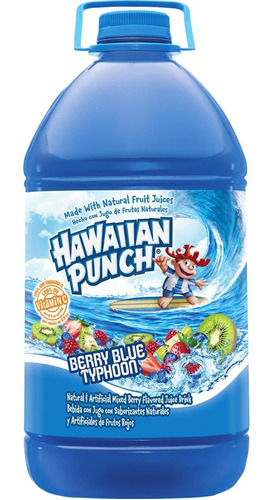 Bebida De Sabor Hawaiian Punch Berry Blue Typhoon 3.8l