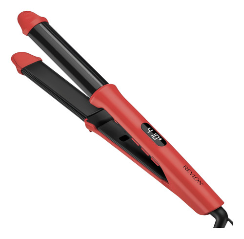 Revlon Plancha De Ceramica 2 En 1 Alaciadora Y Rizadora