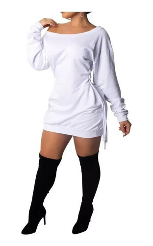 Blusa Vestido En Sudadera Ropa De Mujer