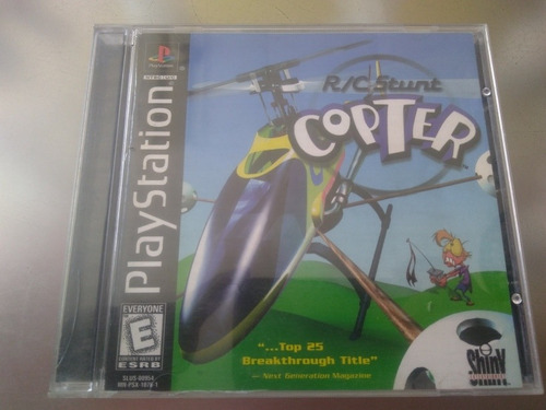 Juego De Playstation 1,r/c Stunt Copter.