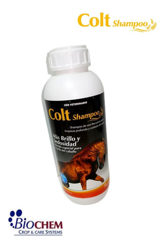 Colt Shampoo Pelo De Caballo Brillo Sedosidad 1lt