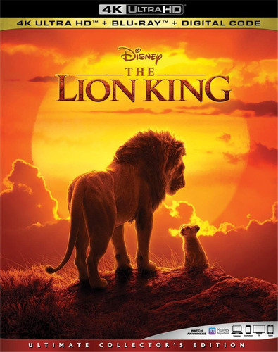 4k Ultra Hd + Blu-ray The Lion King / El Rey Leon (2019)