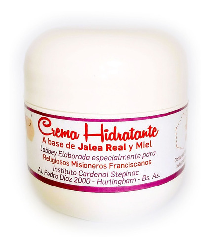 Crema Hidratante Jalea Real Franciscanos -arrugas +firmeza