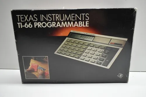 Calculadora Texas Instruments Ti-66 Programmable Retro Japan