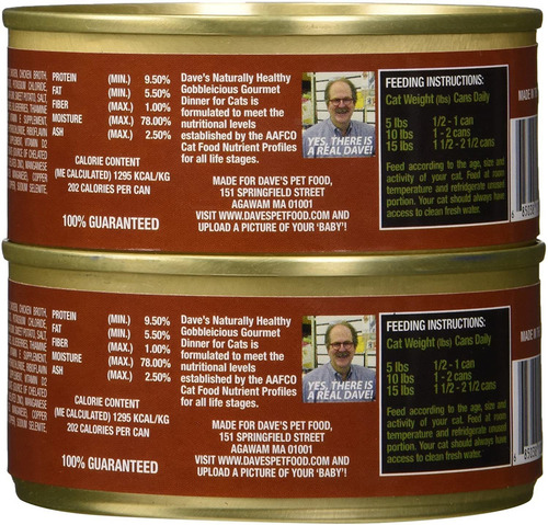 Daves Naturally Health - Fórmula Para Cena Gourmet Sin Cerea