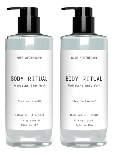 Muse Bath Bothecary Body Ritual Hidratante Body Wash  Fleur