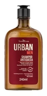 Shampoo Antiqueda Ipa 240ml - Urban Men - Farmaervas