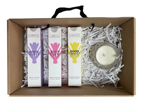 Imagen 4 de 9 de Box Regalo Dia De La Madre Kit N3 Laboticaeco Perfumes Vela