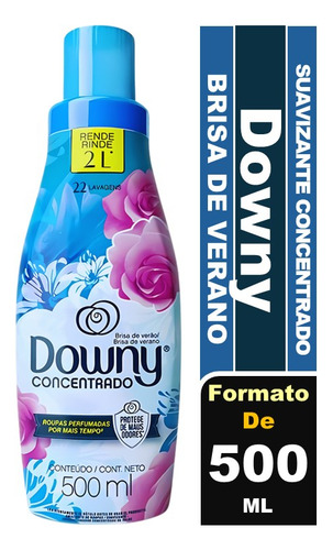 Downy Suavizante Concentrado Para Ropa 500ml Elige Fragancia