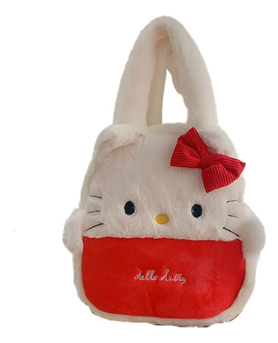 Bonita Bolsa Pequeña De Peluche De Hello Kitty I