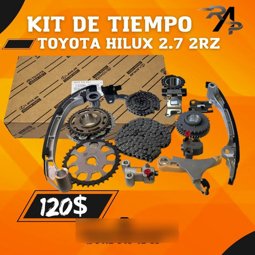 Imagen 1 de 1 de Kit De Tiempo De Toyota Hilux Meru 2.7 2rz