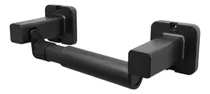 Comprar Soporte Portarrollo Para Papel Higiénico Plástico Negro Mate