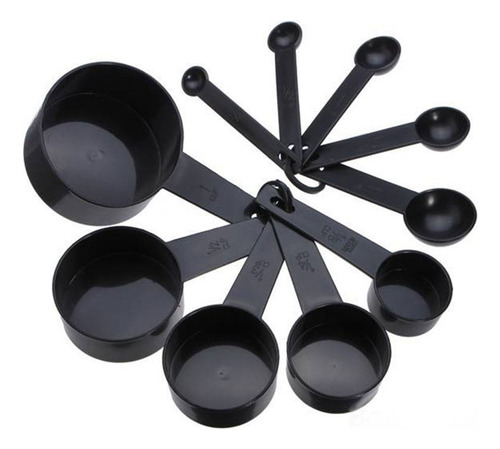 Juego De Cucharas Medidoras De Plástico Para Cocinar, 2 Jueg