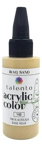 Tinta Acrylic Color 30ml Para Modelismo Diversas Cores Cor Iraq Sand