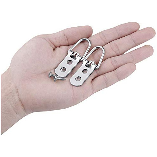 Ganchos Colgar Cuadros Anillo D De Servicio Pesado, 2 O...