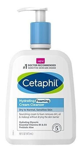 Cetaphil Crema A Espuma Para El Rostro, Limpiador Hidratante