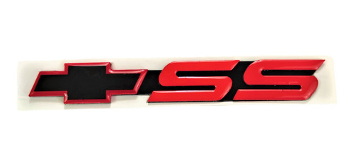 Emblema Chevrolet Ss Auto Camioneta Rojo Adherible