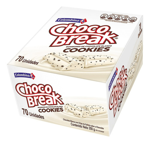 Chocobreak Cookies 70 Uds