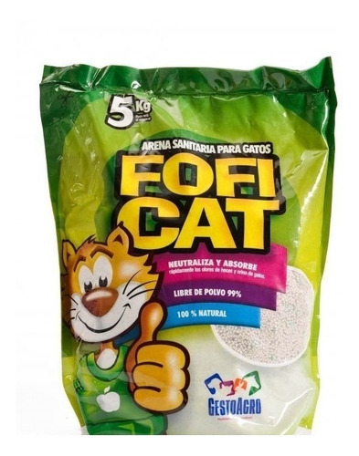 Arena Gatos Foficat Manzana 25k