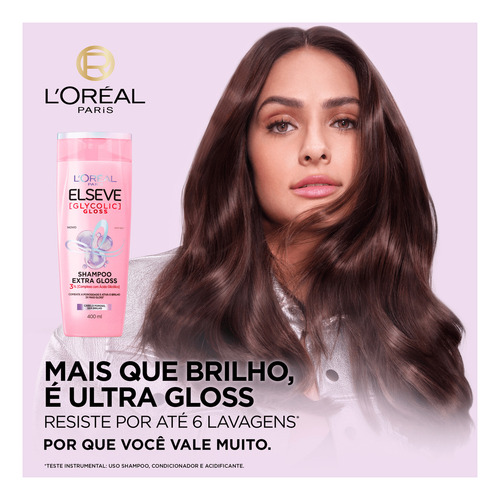 Elseve Loréal Paris Glycolic Gloss - Shampoo 200ml