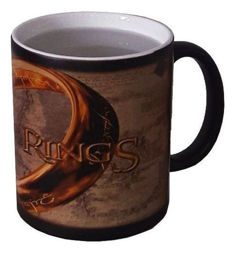 Caneca Mágica Senhor Dos Aneis