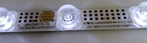Tira Led Hisense 43a4kv Crh-bxbt43h103030180133mrev1. 1 (Usado)