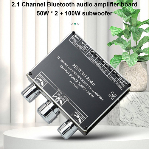 Módulo De Placa Amplificadora De Audio Bluetooth 5.1 De 2.1