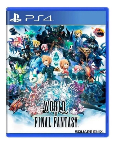 Juego World Of Final Fantasy Ps4 Media Física