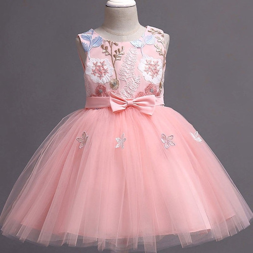 Vestido Niña Graduacion Fiesta Paje Azul Coral Blanco Encaje | Meses sin intereses Vestido Niña Graduacion Fiesta Paje Azul Coral Blanco Encaje | Meses sin intereses
