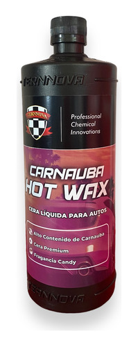 Cera Líquida Carnauba Hot Wax Quick Wax 1 Litro Ternnova