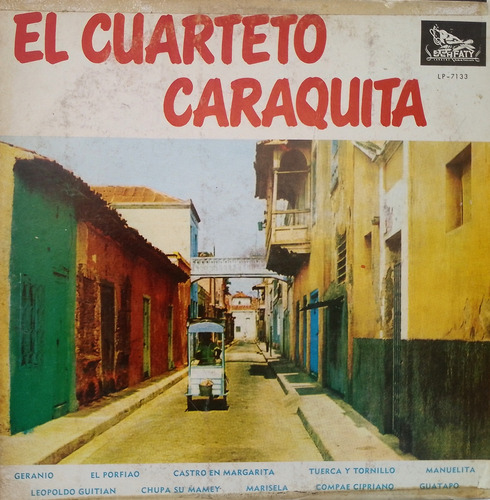 Disco Lp - El Cuarteto Caraquita 