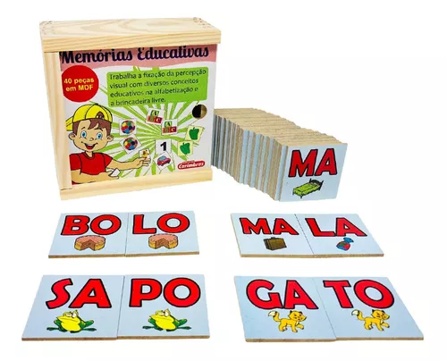 Jogo Matemático De Madeira Educativo Infantil Abre E Fecha - Bambinno -  Brinquedos Educativos e Materiais Pedagógicos