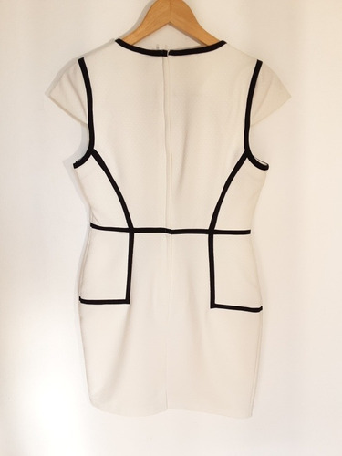 Vestido Dorothy Perkins Blanco Y Negro