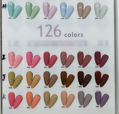 Imagen 3 de 3 de Gel Jr 6pcs 12ml Semipermanente 3 Pasos Uñas Acrilico 8a-122