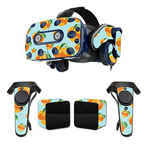 Pegatina Compatible Con Htc Vive Pro - Naranja Brillante | P