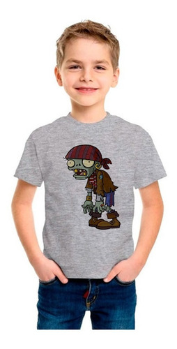 Remera Niño Niña Plantas Vs Zombies 3