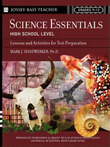 Science Essentials, High School Level, De Mark J. Handwerker. Editorial John Wiley Sons Inc, Tapa Blanda En Inglés